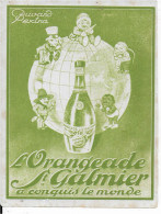 Buvard Annees  50's NEUF  ORANGEADE QT GALMIER - Softdrinks