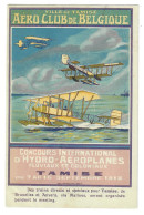 Temse Aéro Club De Belgique Concours Internationale D'Hydro-Aéroplanes Fluviaux Et Coloniaux Septembre 1912 LITHO AVION - Temse