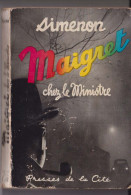 Maigret Chez Le Ministre   Presses De La Cité  1957 - Simenon