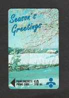 Finland, Savonlinnan SPY-S2, 12/96  Season's Greetings, Christmas 1500ex - Finland