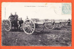24730 / ⭐ Camp Du LARZAC 12-Aveyron ◉ Une Batterie De 75 Canons Artillerie 1905 à CASTEX Fontpedrouse ◉ Photo FROMENT  - La Cavalerie