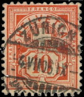 Suisse 1882. ~ YT 67b - Marque De Contrôle - Oblitérés