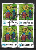 SINGAPOUR. N°218 Oblitéré De 1974. UNICEF. - UNICEF