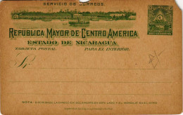 Postal Card Nicaragua Rep. Mayor De Centro America - Nicaragua
