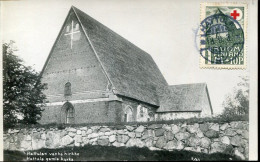 X1052 Finland, Maximum Card 18.2.1931 The Church Of Hattula,  Eglise Hattula, Red Cross Issue ,architecture - Maximum Cards & Covers