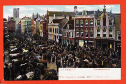 37966 / ⭐ ◉ UTRECHT Palmpaardenmarkt Place Jour De Marché Aux Chevaux Briefkaart 1900s TRENKLER Leipzig 22 738 - Utrecht