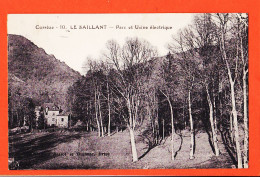 37881 / ⭐ ◉ LE SAILLANT 19-Corrèze Parc Et Usine Electrique 1910s RESSOT GUIONIE 10 - Autres & Non Classés