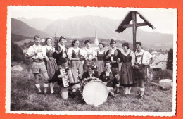 37931 / ⭐ ♥️ Rare IMST Tirol Groupe Folklorique ACCORDEON Orchestre TYROLIENS 1950s Echte Photographie MOSER Tyrol - Imst