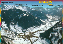 1 AK Österreich / Salzburger Land * Blick Auf Den Ort Rauris Im Pinzgau - Luftbildaufnahme * - Rauris