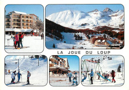 05 - La Joue Du Loup - Multivues - Hiver - Neige - Skieurs - CPM - Voir Scans Recto-Verso - Autres & Non Classés