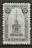 1919 MH Belgium Mi 143 - Ungebraucht