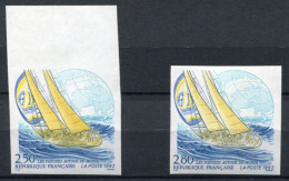 France - Non Dentelé - Y&T 2789 / 2831 - 1993 - Les Postiers Autour Du Monde (2,50 F) / (2,80 F) - 1991-2000