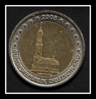 GERMANY, 2008 J 2 Euro COMMEMORATIVE, - Germania