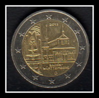 GERMANY, 2013 J 2 Euro COMMEMORATIVE, - Germania