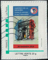 France Oblitéré Used Mon Timbre à Moi Arc Du Triomphe Gardien De La Mémoire SU - Unused Stamps