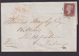 Großbritannien Brief Queen Victoria 3 A-K Malteser Mit Nummer 1 Selten 300,-++ - Covers & Documents