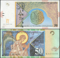 Macedonia 50 Denari. 01.2001 Unc. Banknote Cat# P.15c - Macédoine Du Nord