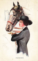 Illustration Illustrateur BARBER Court Favourits Cheval Cavalier Horses - Barber, Court