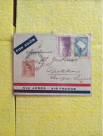 Argentina.via Air France.to Swiss.1939/2/de. E7 Reg Post Late Delivery Up To 30/45 Day Could Be Less - 1927-1959 Covers & Documents