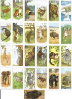 DR61 - SERIE COMPLETE 25 CARTES GLENGETTIE - ANIMALS OF THE WORLD - Thé & Café