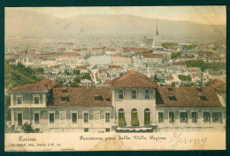 GM012 - TORINO - PANORAMA PRESO DALLA VILLA REGINA 1904 - Multi-vues, Vues Panoramiques
