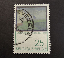 Belgie Belgique - 1991 - OPB/COB N° 2417 ( 1 Value ) Alfred W. Finch - Painter  - Dover  - Obl. Zwevezele - Oblitérés