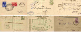 Bulgaria Lot Of 4 Postal History- Postmarks- Registered Mail- Prepaid Card-different Periods - Autres & Non Classés