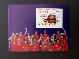 SPANIEN BLOCK 151 POSTFRISCH(MINT) GEWINN DER BASKETBALL-WM 2006 JAPAN - Blocks & Sheetlets & Panes