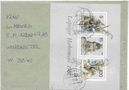Postzegels > Europa > Duitsland > Oost-Duitsland >brief Met No. Block 95  (18661) - Covers & Documents
