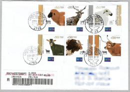 Portugal Stamps 2018 - Autochthonous Breeds Of Portugal - Usado