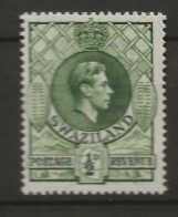 Swaziland, 1938, SG  28, Mint Hinged - Swaziland (...-1967)