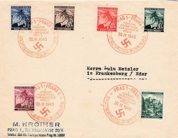 Brief 20.4.1940 Geburtstag Des Führers Prag - Covers & Documents
