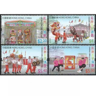 2024 HONG KONG Intangible Cultural Heritage - Cheung Chau Jiao Festival STAMP 4V - Unused Stamps