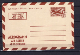 Austria Aerogramme Stationery 3.40S 1963 Mint - Covers