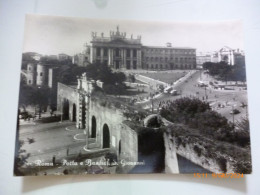 Cartolina Viaggiata "ROMA Porta E Basilica Di S. Giovanni" 1952 - Eglises