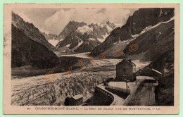 95. CHAMONIX-MONT-BLANC - LA MER DE GLACE VUE DE MONTENVERS - LL (74) - Chamonix-Mont-Blanc