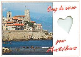 06 - Antibes - Vue Sur Les Remparts - CPM - Carte Neuve - Voir Scans Recto-Verso - Autres & Non Classés