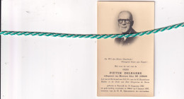 Pieter Delbaere-De Jongh, Kortrijk 1882, Ukkel 1957. Foto - Décès