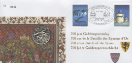 Bataille Des éperons D' Or  1302-2002 - Numisletter