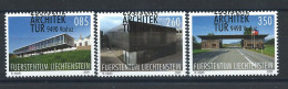Liechtenstein N°1474/76 Obl (FU) 2009 - Architecture Contemporaine - Unused Stamps