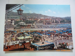 Cartolina Viaggiata "SAN REMO  Riviera Dei Fiori - Spiaggia" 1975 - San Remo