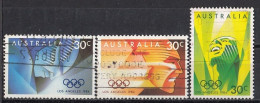AUSTRALIA 885-887,used,falc Hinged - Ete 1984: Los Angeles