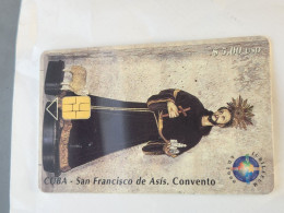 CUBA-(CU-ETE-0072)-San Francisco De Asís-(101)-($5)-(0002861228)-used Card+1card Prepiad Free - Cuba
