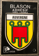 Blason Adhésif - Auvergne - écusson - Editions Cap Théojac - Auvergne