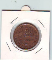 50 FRANCS GUIRAUD 1952 -  Non Nettoyée -  BELLE PIECE - 50 Francs