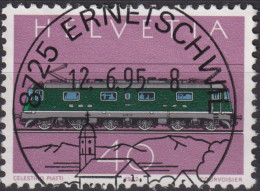 1982 Schweiz, Elektrlokomotive Re6/6 ⵙ Zum:CH 369, Mi:CH 1215, Sn:CH 709, Yt:CH 1149, - Oblitérés