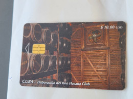 CUBA-(CU-ETE-0200)-Ron Havana Club-(102)-($10)-(0006337594)-used Card+1card Prepiad Free - Cuba