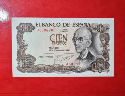 BILLETE 100 PESETAS 1970 SIN CIRCULAR SC / UNCIRCULATED UNC SPAIN BANKNOTE *COMPRAS MULTIPLES CONSULTAR - 100 Pesetas