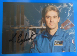 AUTOGRAPHE DE LEOPOLD EYHARTS SUR CARTE - Aviateurs & Astronautes