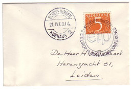 Cover / Postmark Netherlands 1960 European Purchasing Conference - Unclassified